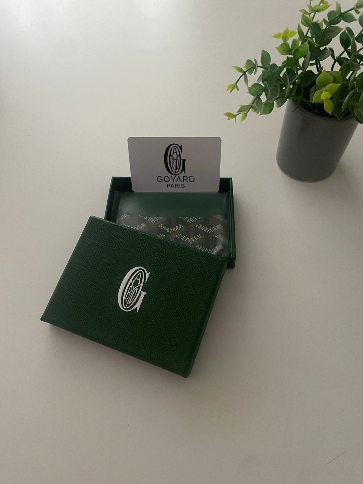 Coyard pasjeshouder luxe (Groen), Verzenden, Nieuw
