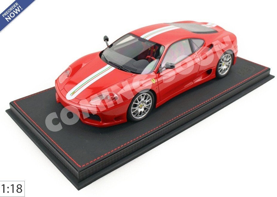 Ferrari 360 Challenge Stradale Rood 1:18 P18262A BBR PRE-ORD