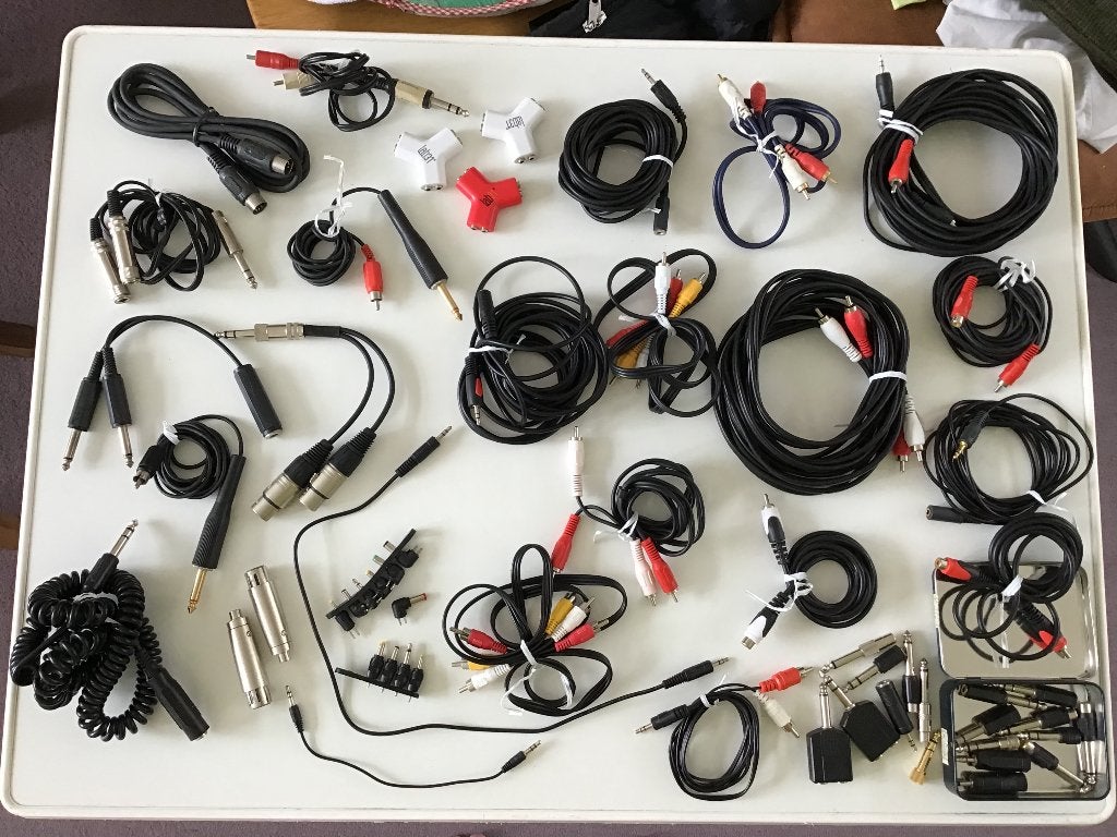 Audio kabels en stekkers, vanalles, Ophalen, Zo goed als nieuw, Minder dan 2 meter, Overige kabels