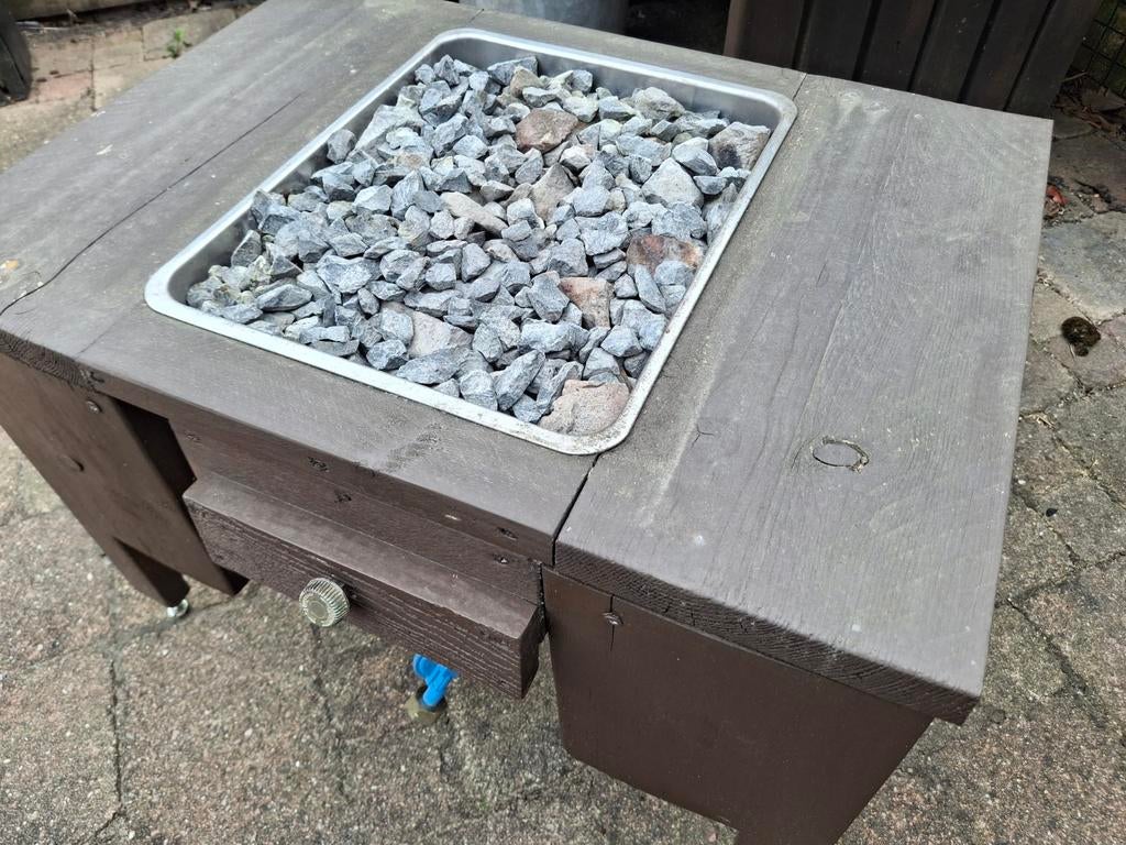 Vuurtafel zelfbouw, Tuin en Terras, Vuurtafels, Gebruikt, Ophalen