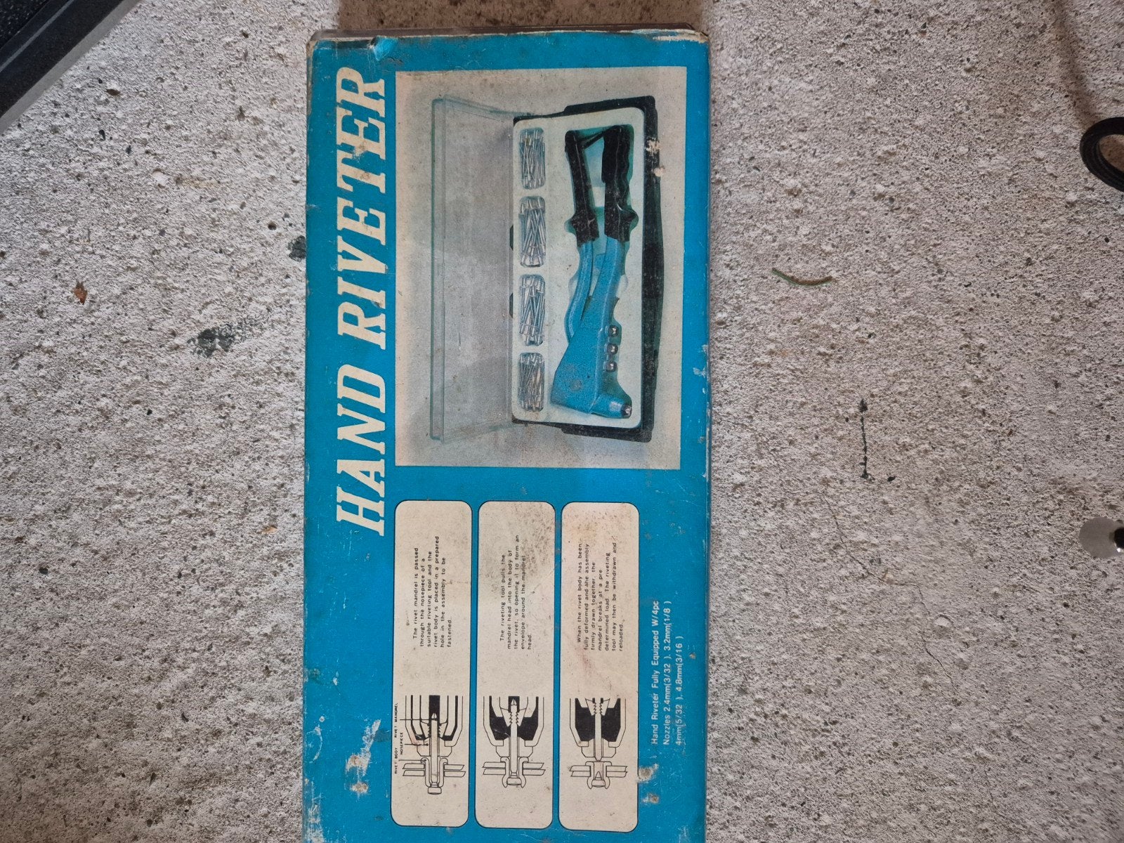 Hand Riveter - Popnageltang, Ophalen, Gebruikt, Overige typen