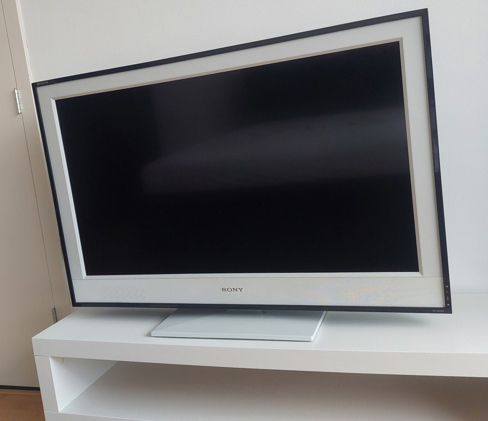 TV Sony Bravia 40'' white, Audio, Tv en Foto, Televisies, Ophalen, 50 Hz, LCD, Zo goed als nieuw