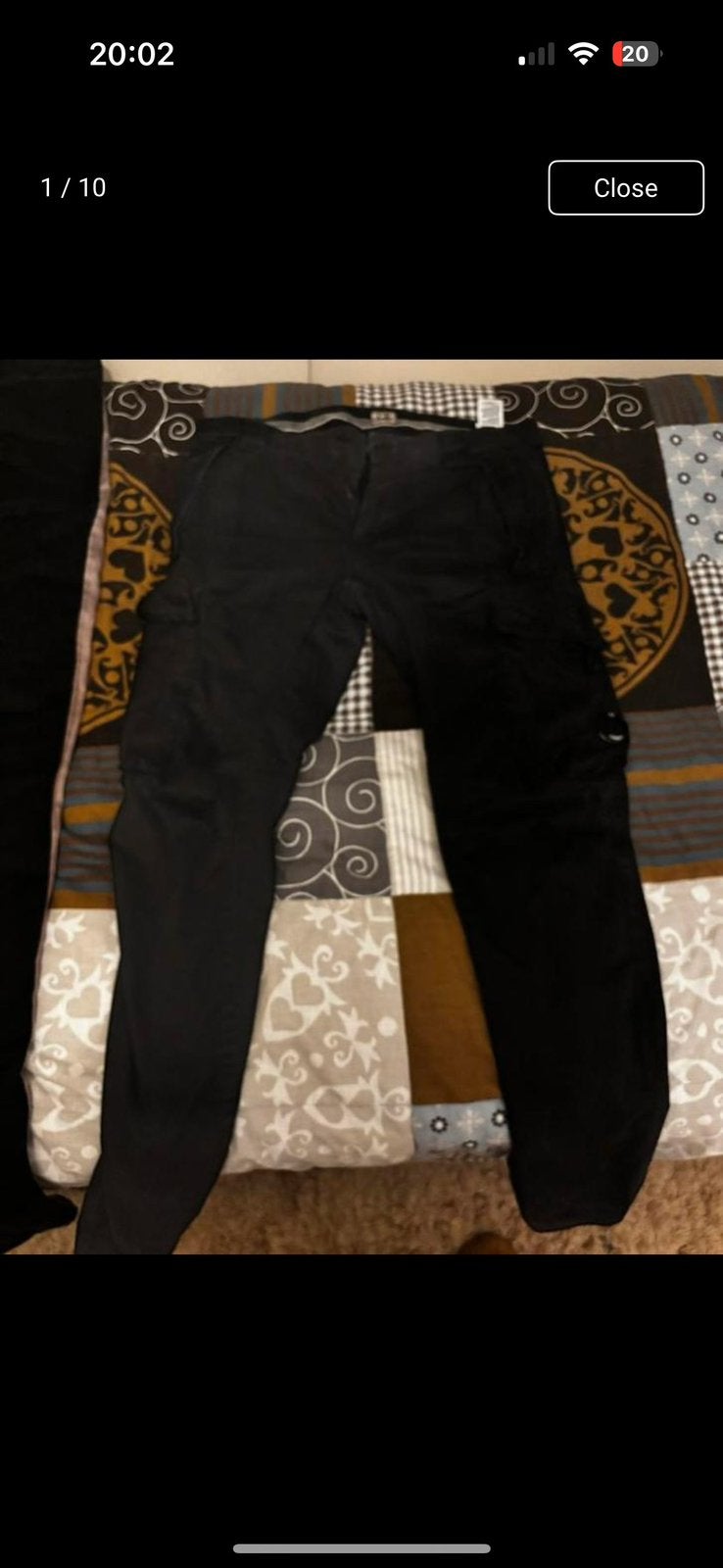 CP Company Cargo Zwart Maat 48, Kleding | Heren, Ophalen of Verzenden, Gedragen, Maat 48/50 (M), Zwart