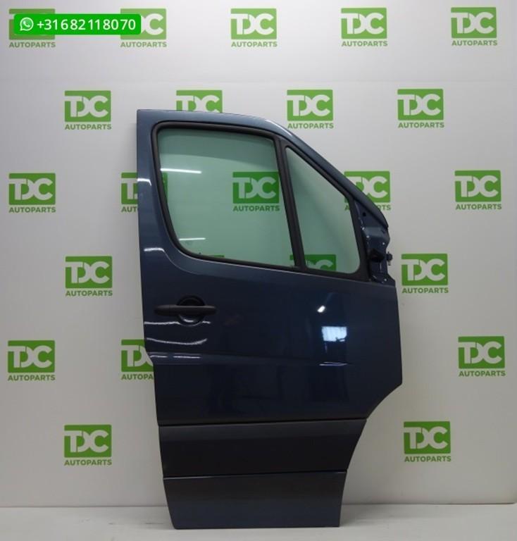 Mercedes Sprinter W906 ('06-'18) Voorportier rechts grijs, Auto-onderdelen, Gebruikt, Deur, Mercedes-Benz, Ophalen of Verzenden