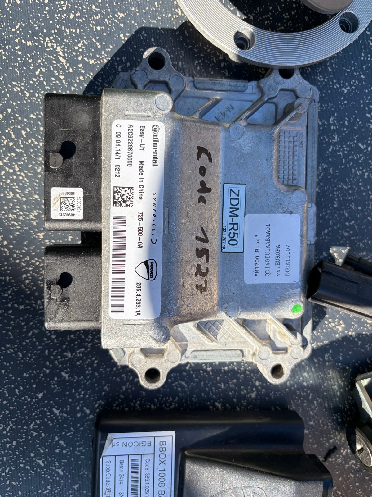 Ducati Monster 1200S/R Sloten Set, ECU & Blackbox (2012-2018, Motoren, Ophalen of Verzenden, Gebruikt