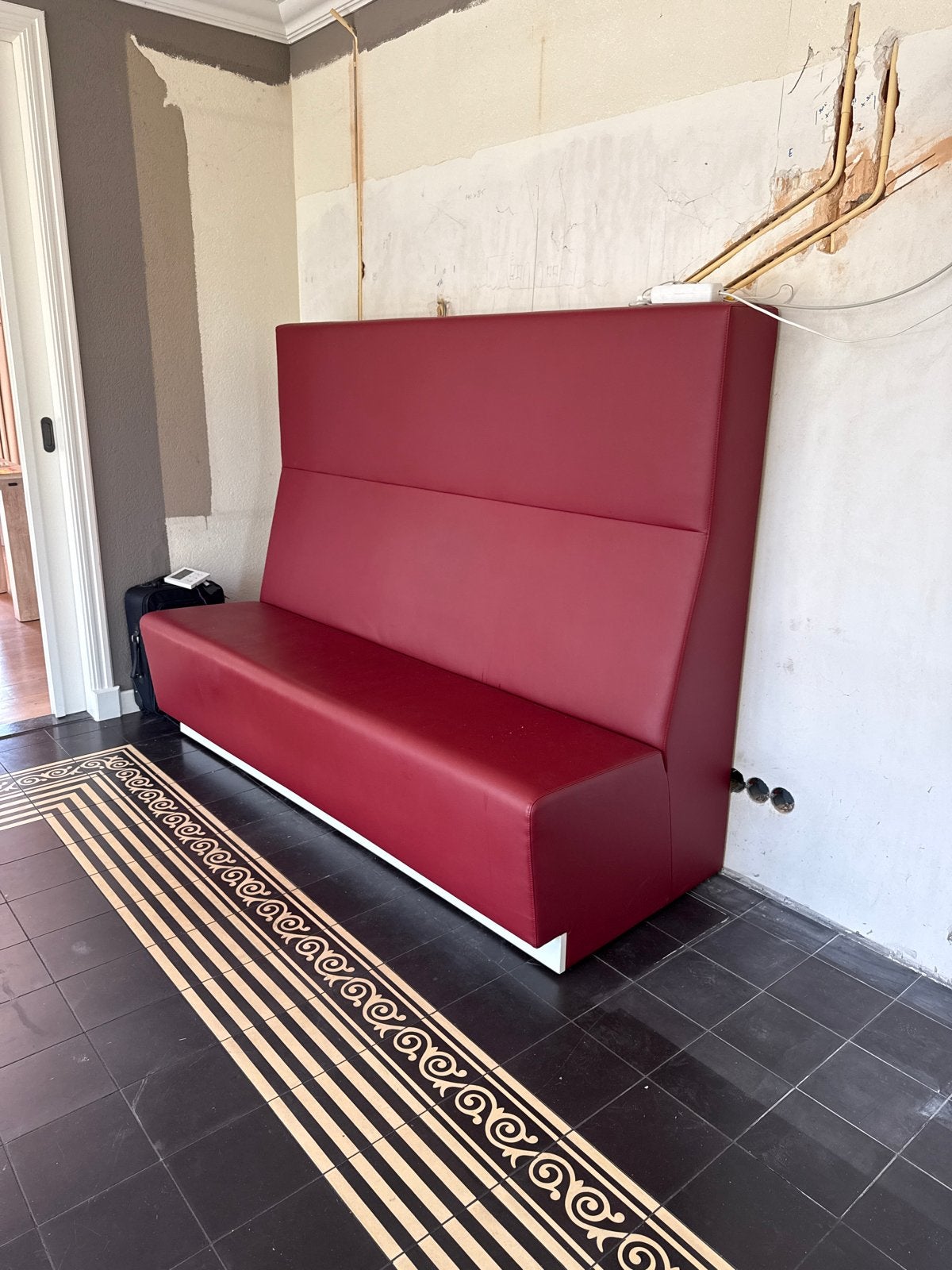 Zo goed als nieuwe Coupebank - op maat gemaakt, Ophalen, Minder dan 75 cm, 150 tot 200 cm, Driepersoons