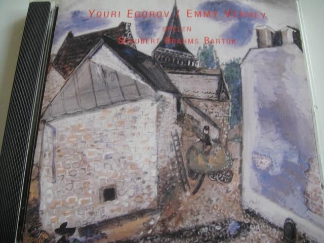 YOURI EGOROV & EMMY VERHEY Spelen SCHUBERT BRAHMS BARTOK, Ophalen of Verzenden, Modernisme tot heden, Zo goed als nieuw, Kamermuziek