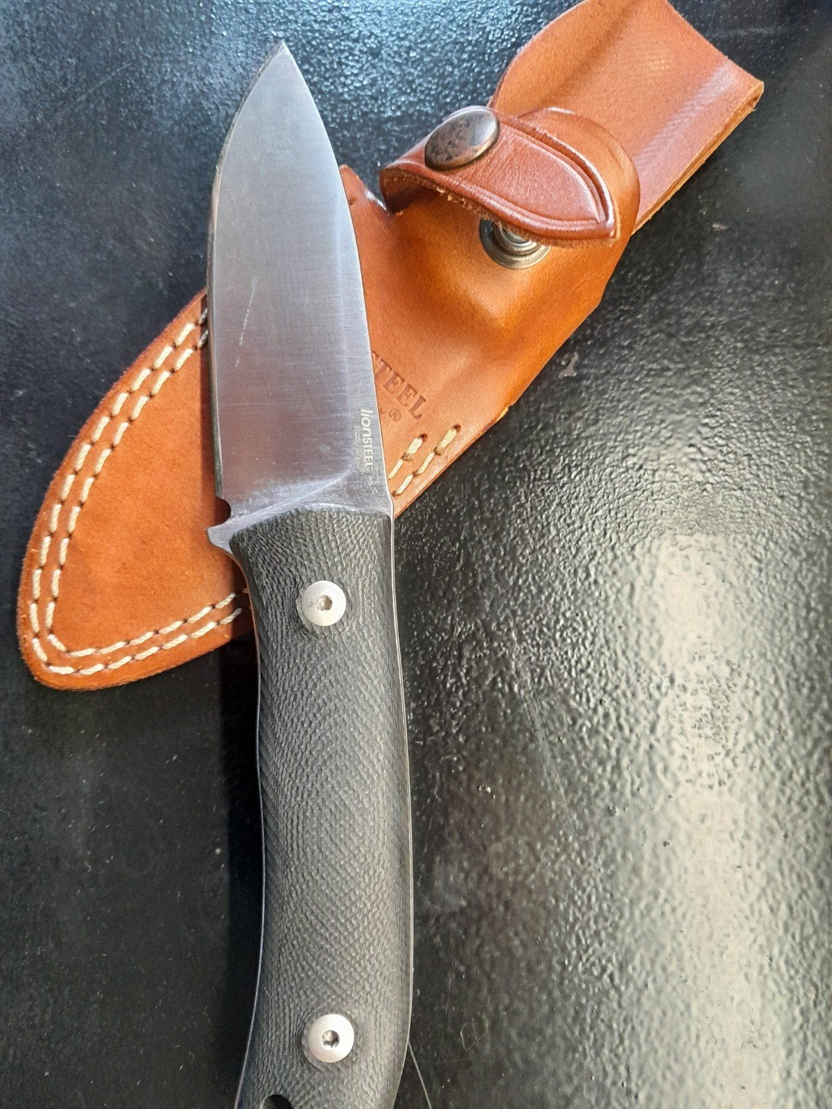 Lionsteel m4 m390 met orginele doos en schede, Ophalen of Verzenden, Zo goed als nieuw