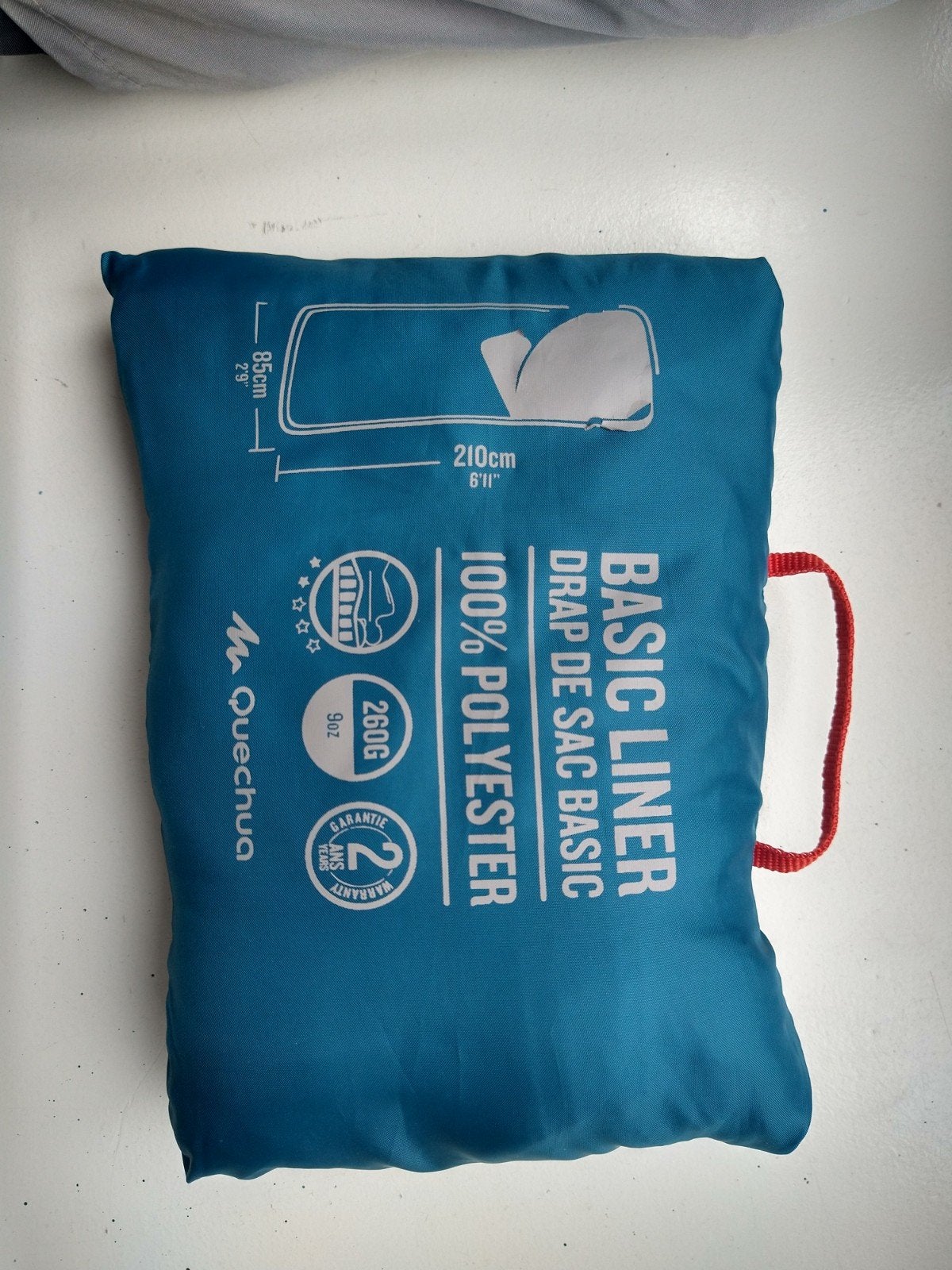 Quechua Basic Liner & Arpenaz 20 Slaapzak, Ophalen, Gebruikt