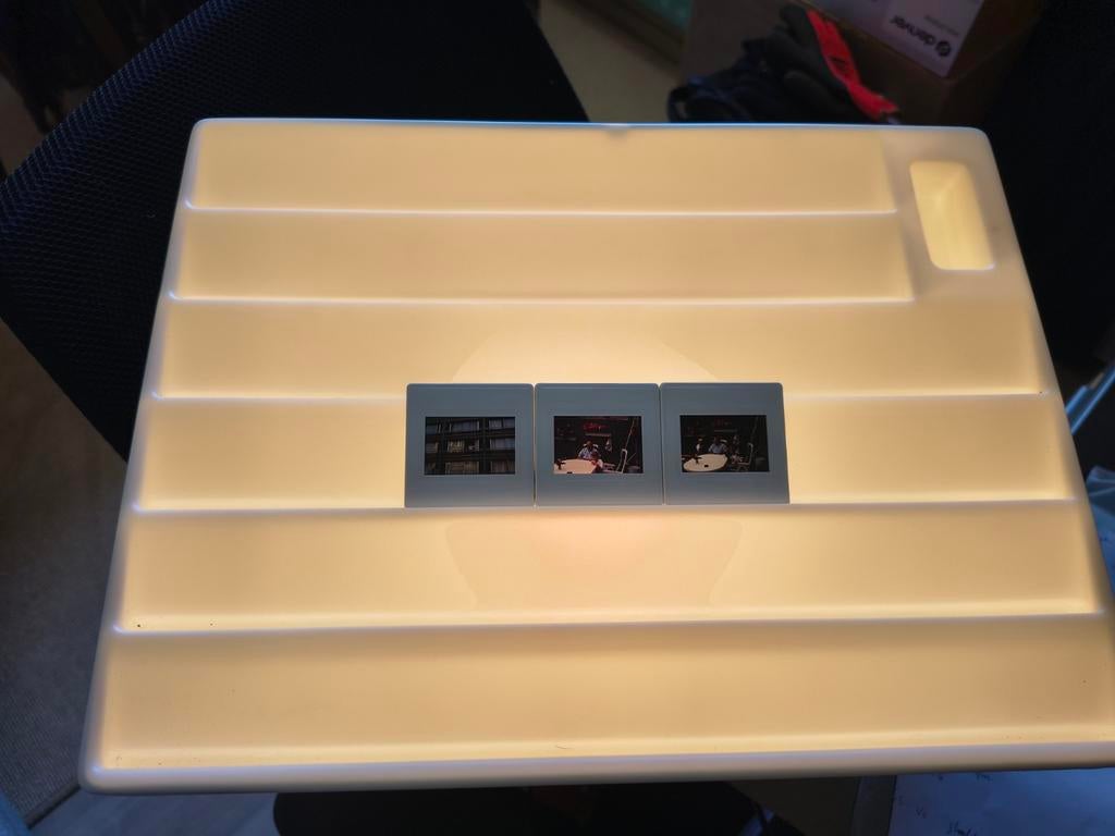 Hama Dia Sorteerapparaat / Lichtbak voor Dia's, Audio, Tv en Foto, Diaprojectors, Zo goed als nieuw, Met scherm, Ophalen of Verzenden
