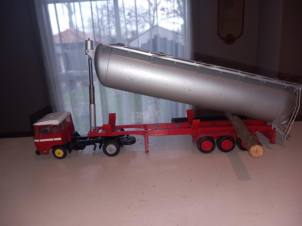 Nette daf 2600 met mest (tank) trailer, Verzenden, Zo goed als nieuw, Bus of Vrachtwagen, Wsi
