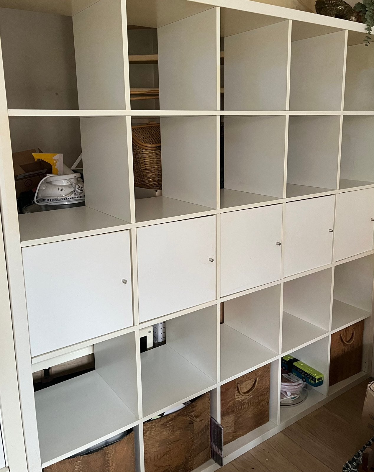 Kallax kast 25 vaks, Ophalen, Overige materialen, Gebruikt, 150 tot 200 cm
