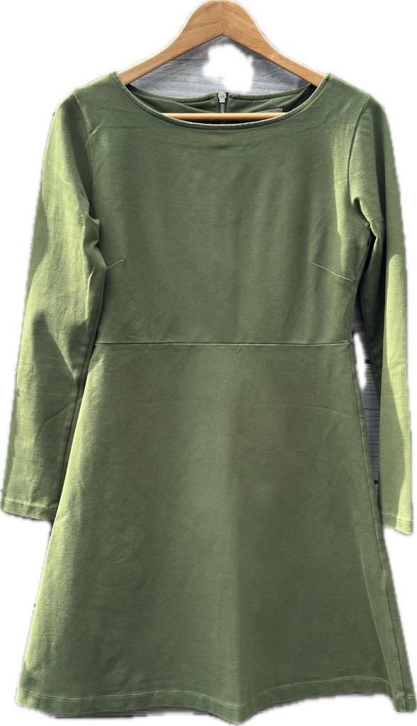 Groene jurk van Miss Green, maat L, Maat 42/44 (L), Ophalen of Verzenden, Gedragen, Boven de knie