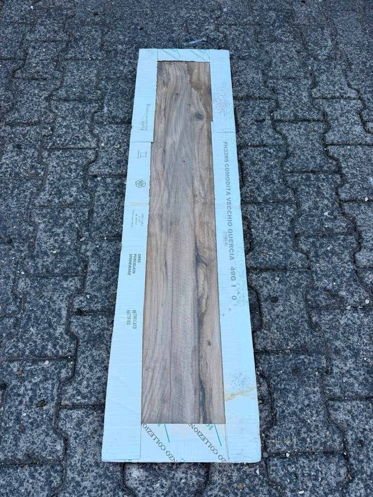 Keramische parket Enzo Vecchio Quercia 30x120 cm OP=OP, 60 cm of meer, Keramiek, Nieuw, Ophalen of Verzenden
