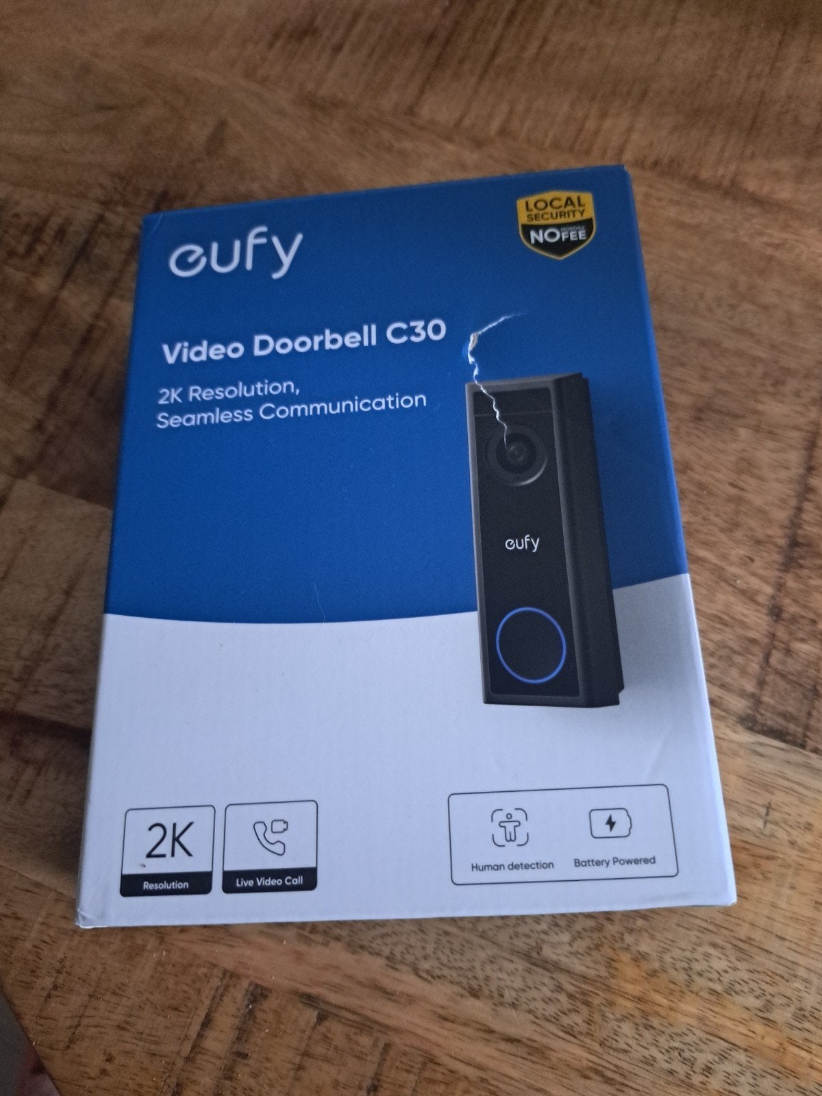 Eufy video deurbel, Huis en Inrichting, Deurbellen, Ophalen, Nieuw