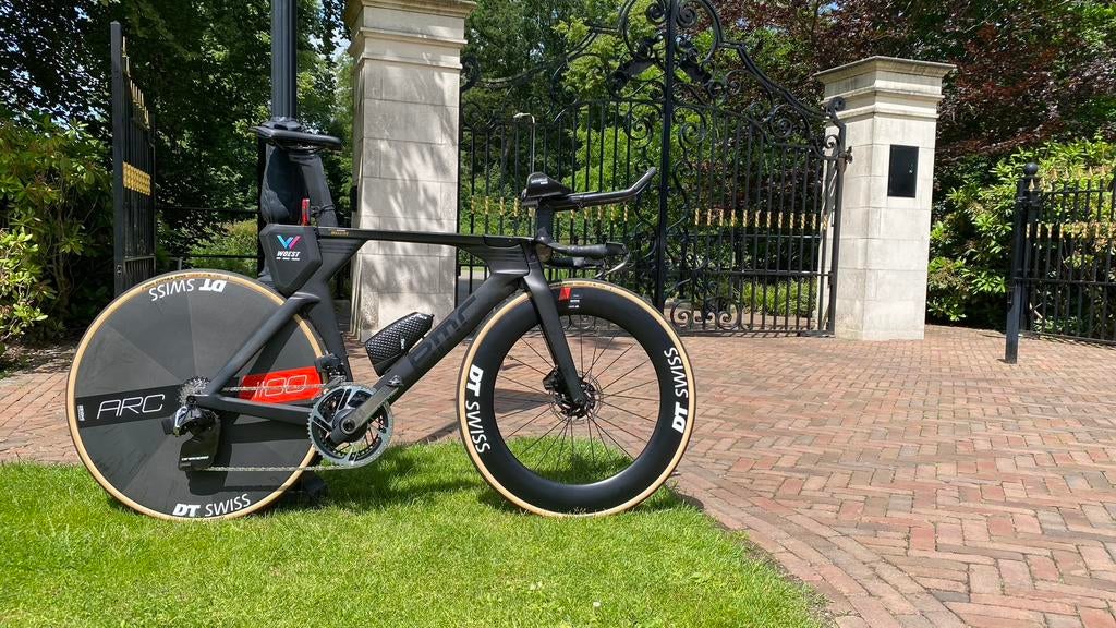 BMC TimeMachine 01 Disc Sram Red AXS tijdritfiets, Fietsen en Brommers, Fietsen | Racefietsen, 28 inch, Carbon, Zo goed als nieuw