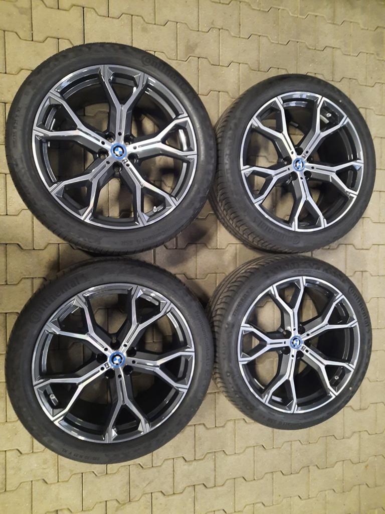 21 inch velgen ORIGINELE BMW X5 G05 X6 G06 741M BREEDSET, Auto-onderdelen, Banden en Velgen, Gebruikt, 275 mm, Banden en Velgen
