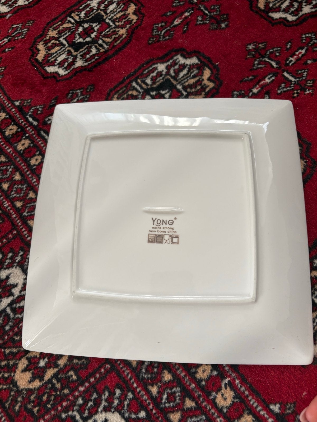 8 Yong extra strong new bone china borden, Ophalen, Overige merken, Zo goed als nieuw, Bord(en)