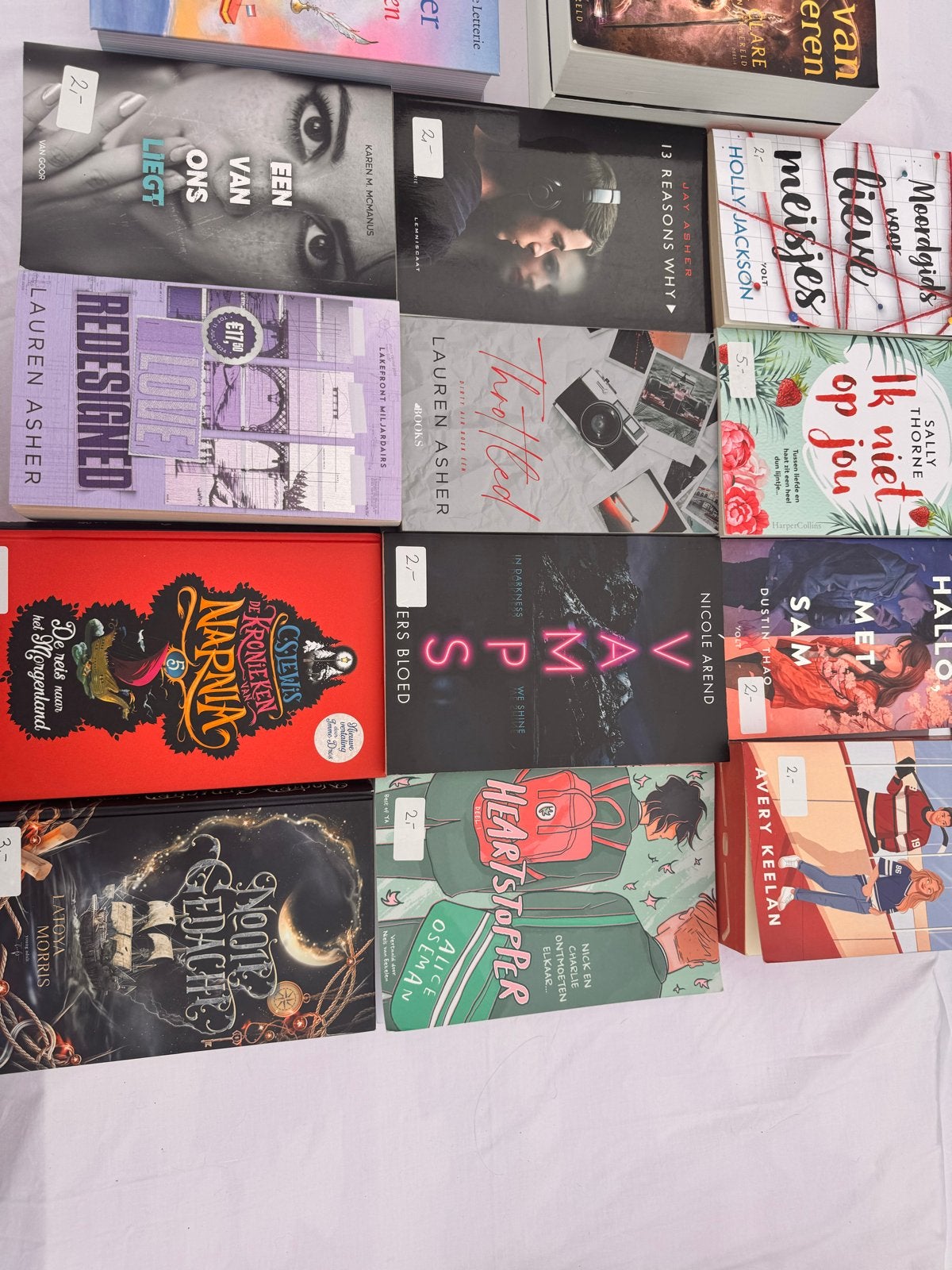 Diverse boeken: Young Adult, Fantasy, Romans, Ophalen of Verzenden, Gelezen