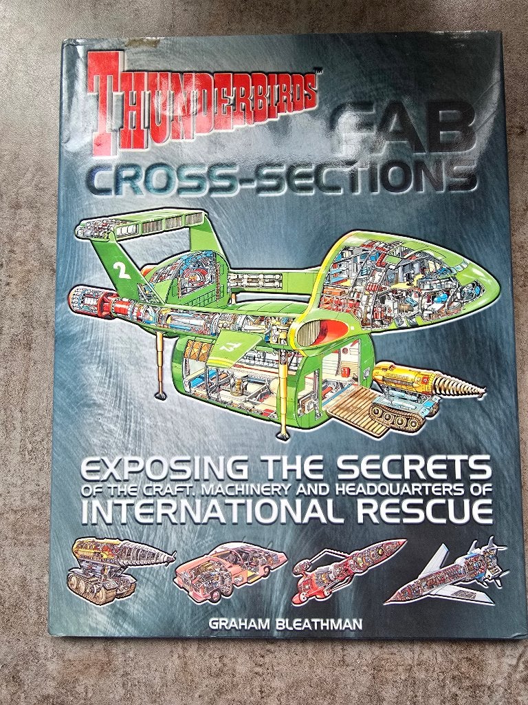 Thunderbirds FAB cross-sections, Boeken, Tv-serie, Ophalen of Verzenden, Zo goed als nieuw, Graham Bleathman