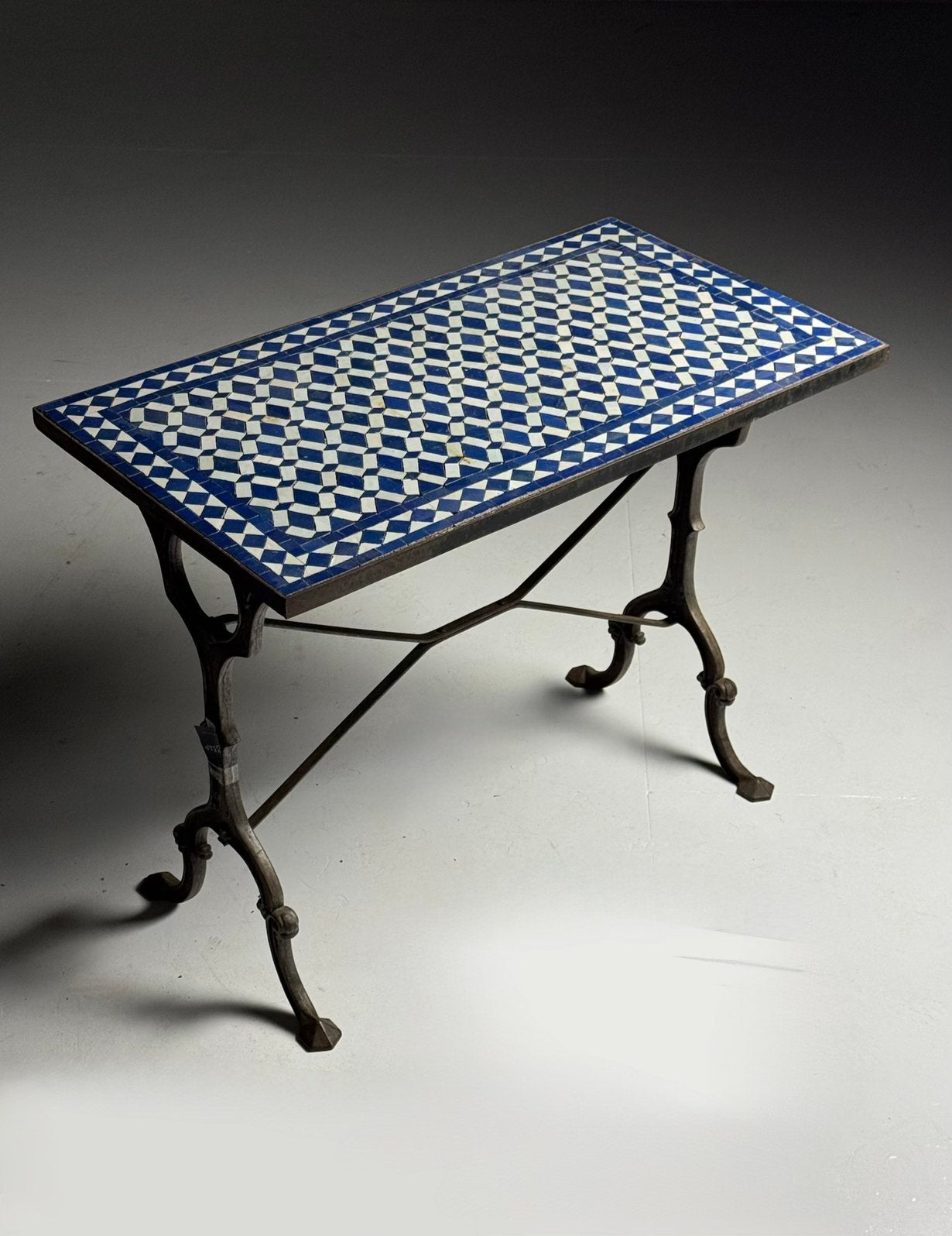 Sidetable mozaiek gietijzer, Ophalen of Verzenden