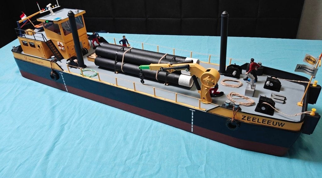werk schip, Ophalen, Nieuw, 1:32 tot 1:50