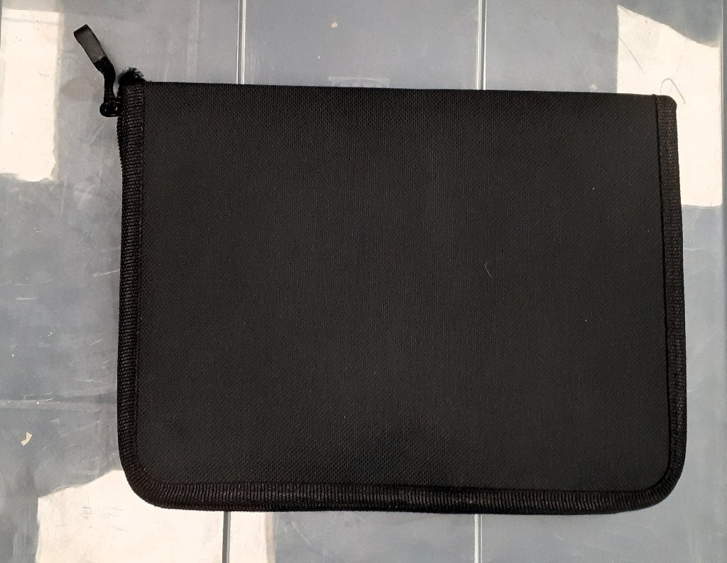 Zwarte etui voor penselen of kwasten, Ophalen of Verzenden, Gebruikt, Penseel of Kwast