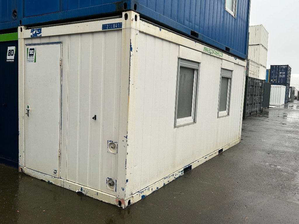 Gebruikte 20ft Kantoorunit Met Keuken, Ophalen, -, -, -