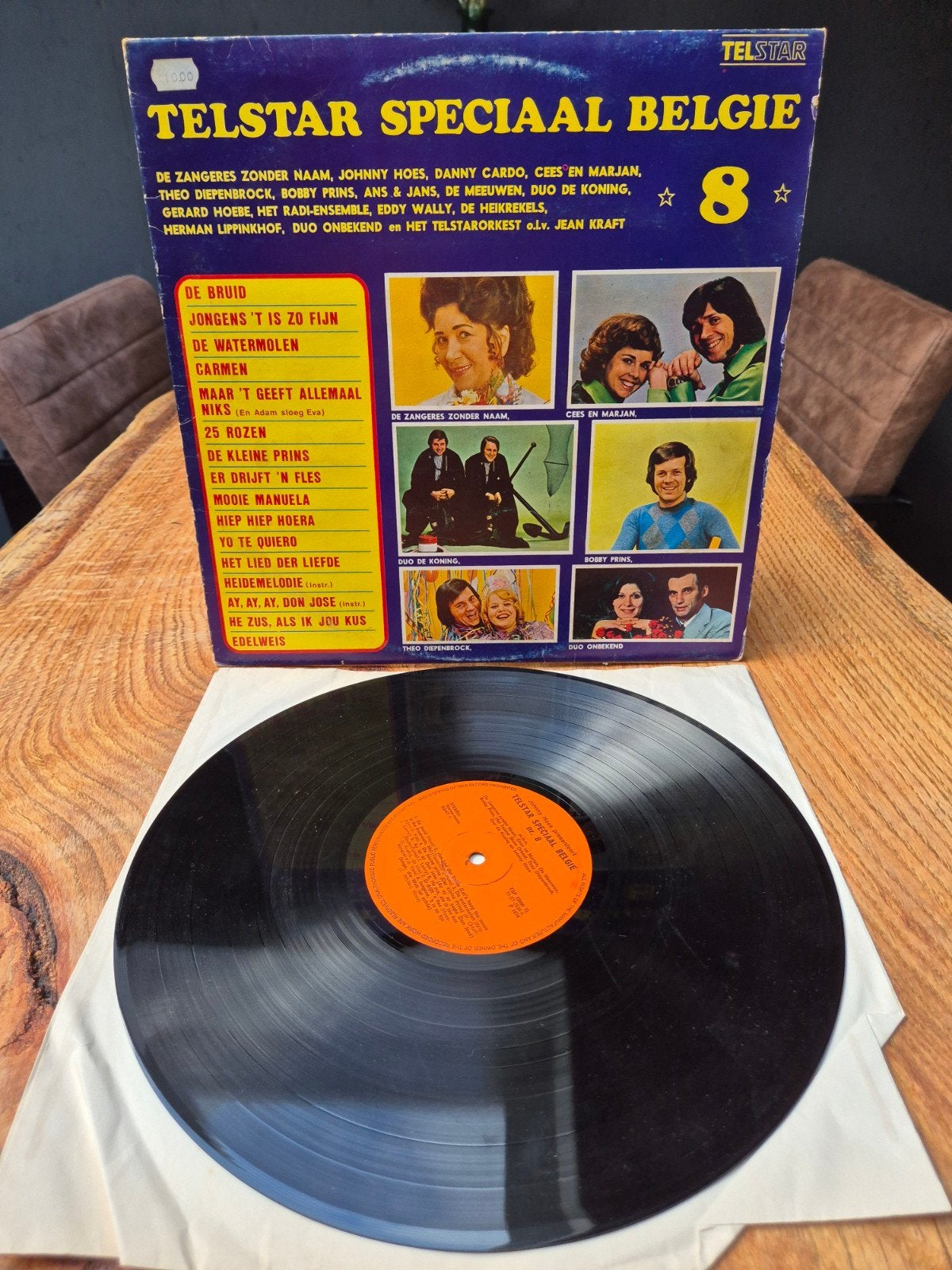 Telstar Speciaal België 8 LP - Diverse Artiesten, Ophalen of Verzenden, Gebruikt, 12 inch