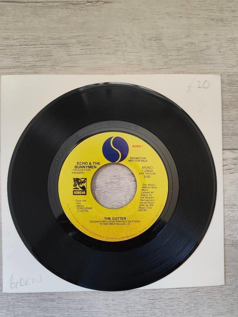 Echo & The Bunnymen - The Cutter - promo 7" single, Gebruikt, 7 inch, Ophalen of Verzenden, Pop