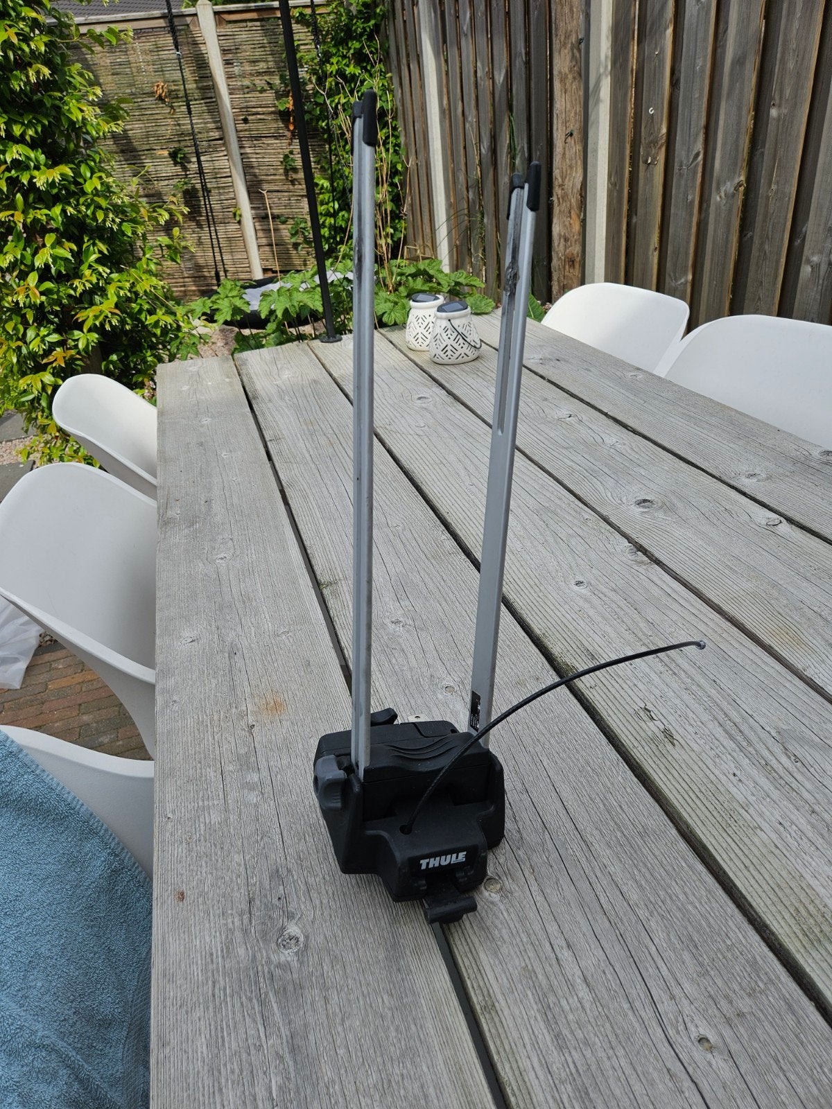 Thule 547001 Voorwieldrager - Fietsendrager Accessoire, Auto diversen, Dakdragers, Gebruikt, Ophalen of Verzenden