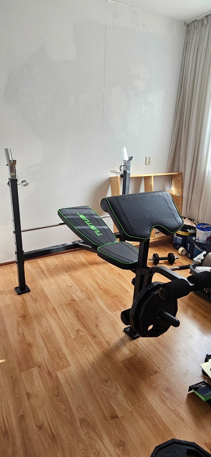 Gym, Ophalen of Verzenden, Zo goed als nieuw, Benen, Fitnessbank