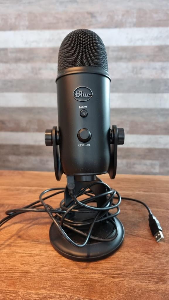 Yeti blue microfoon., Muziek en Instrumenten, Microfoons, Ophalen, Zo goed als nieuw, Studiomicrofoon