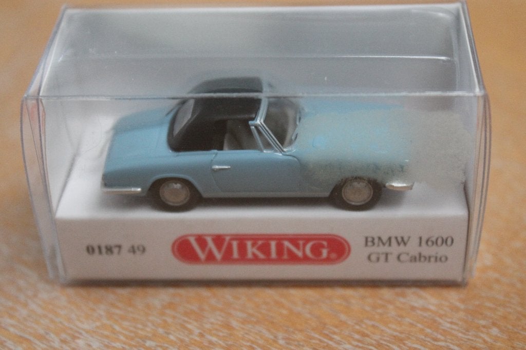 Wiking BMW 1600 GT Cabrio met afneembaar dakje, Ophalen of Verzenden, Zo goed als nieuw, Auto, Wiking