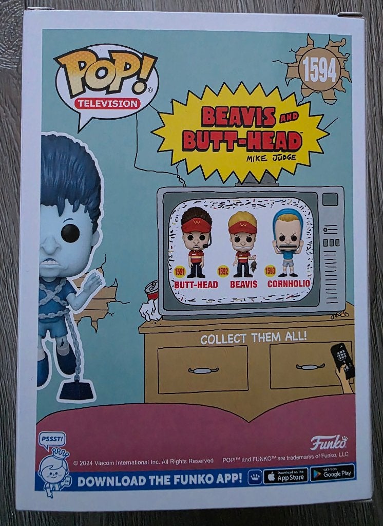 Funko Butt-Head (Ghost) 1594, Ophalen of Verzenden, Nieuw