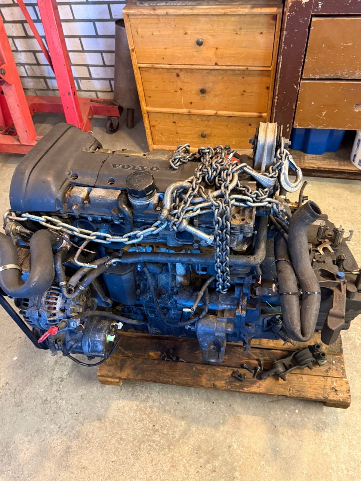 Volvo v70 / s60 T-5 motor B5234t3 compeet 250pk type T5, Auto-onderdelen, Motor en Toebehoren, Ophalen, Gebruikt, Volvo