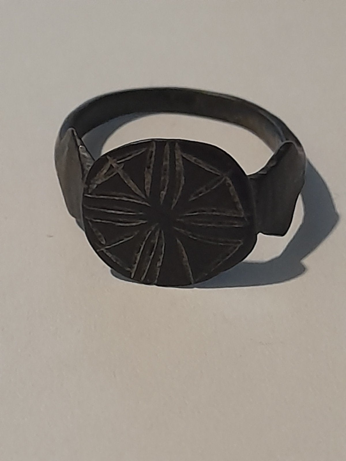 Originele Middeleeuwse Ring - Gevonden in Nederland, Overige materialen, Gebruikt, Overige kleuren, Ophalen of Verzenden