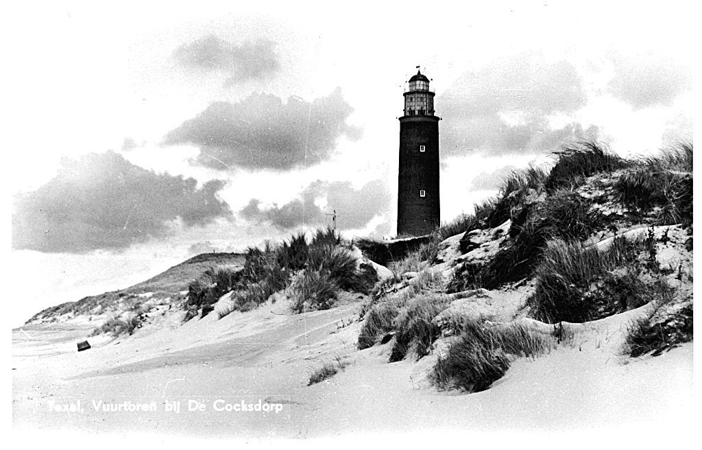 970201	Texel	Vuurtoren	de Cocksdorp	Niet Gelopen, Ophalen of Verzenden, 1960 tot 1980, Ongelopen, Waddeneilanden