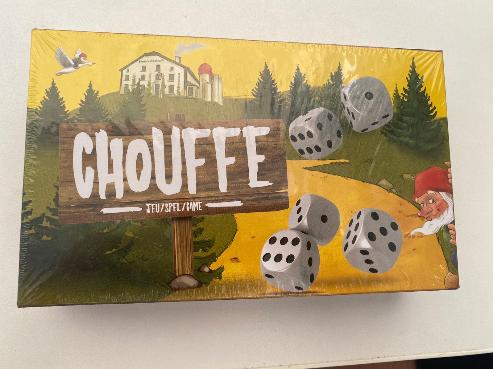(Nieuw) La chouffe dobbel spel Yahtzee, Ophalen of Verzenden, Nieuw, Overige typen, Overige merken