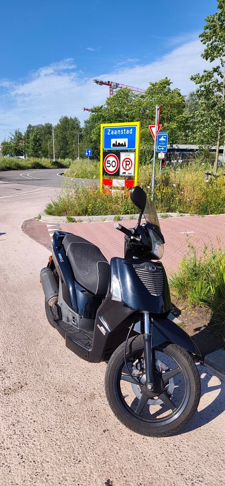 Kymco people s 2016, Ophalen, Kymco, Zo goed als nieuw, Benzine
