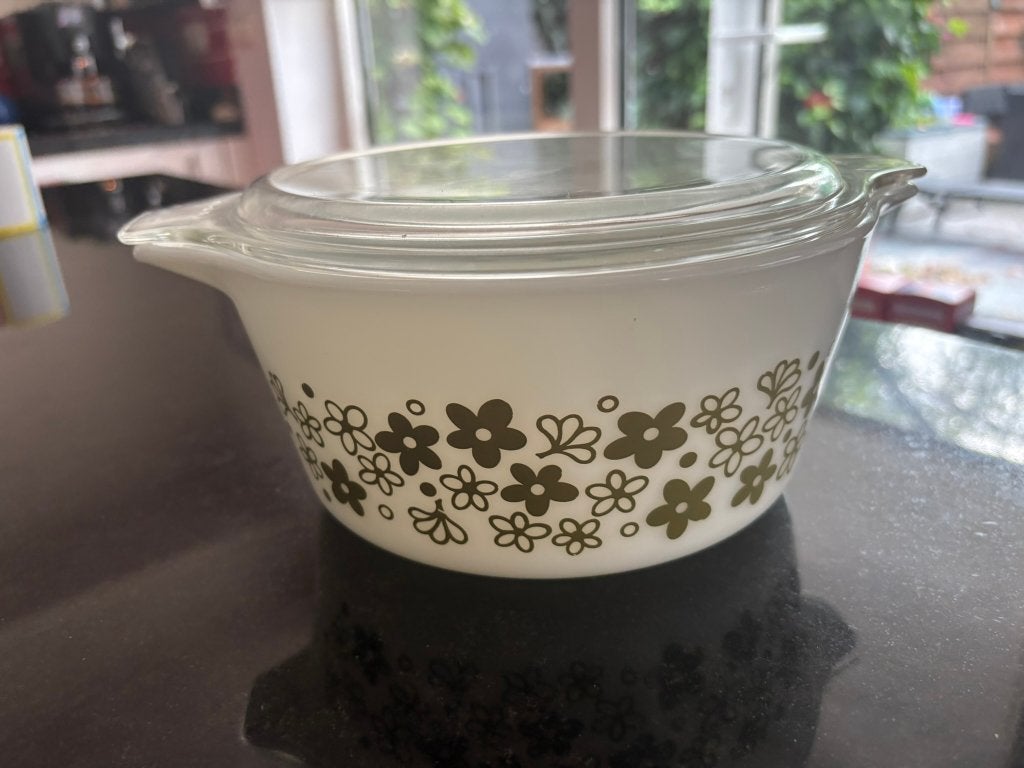 Pyrex ovenkom, Overige merken, Ophalen of Verzenden, Zo goed als nieuw, Kom(men)