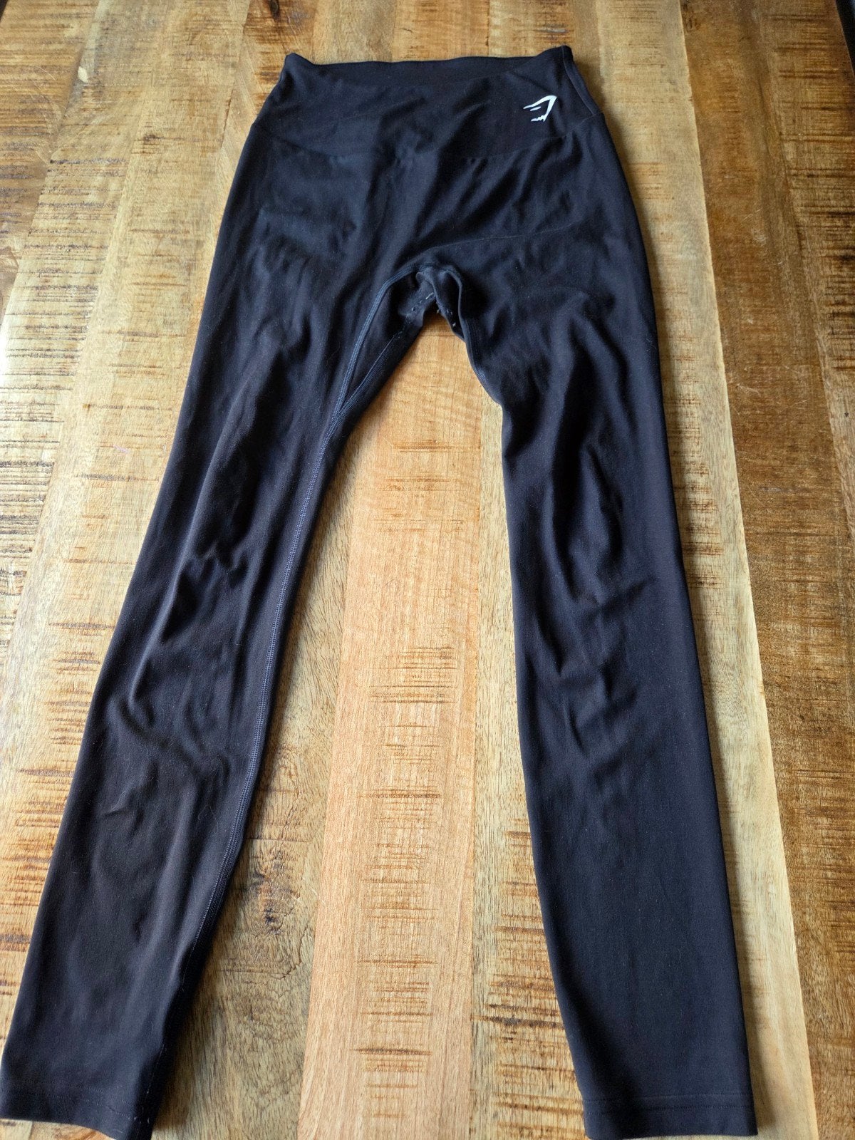 zie foto's, Legging, Zwart, Ophalen of Verzenden, Gedragen