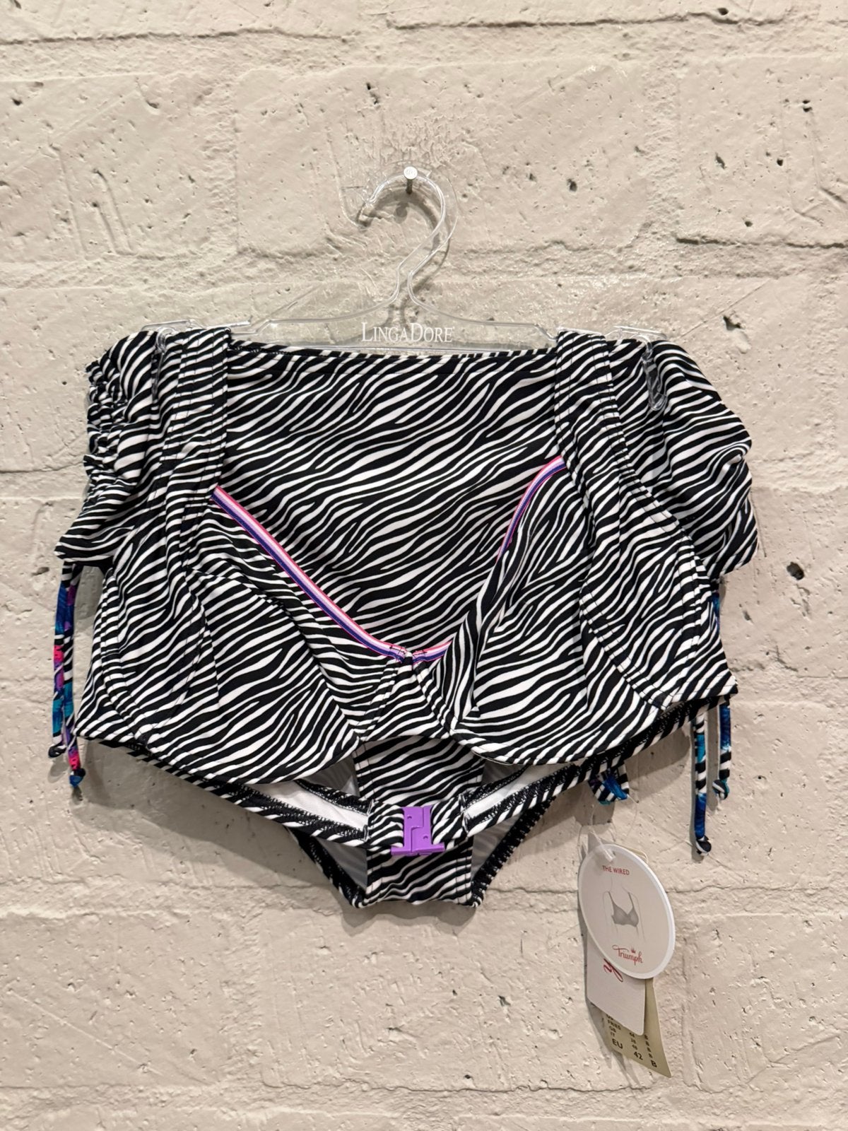 Triumph bikini 85B/ 42B slip 42 NIEUW!! Nu €25, Ophalen of Verzenden, Nieuw, Blauw, Bikini