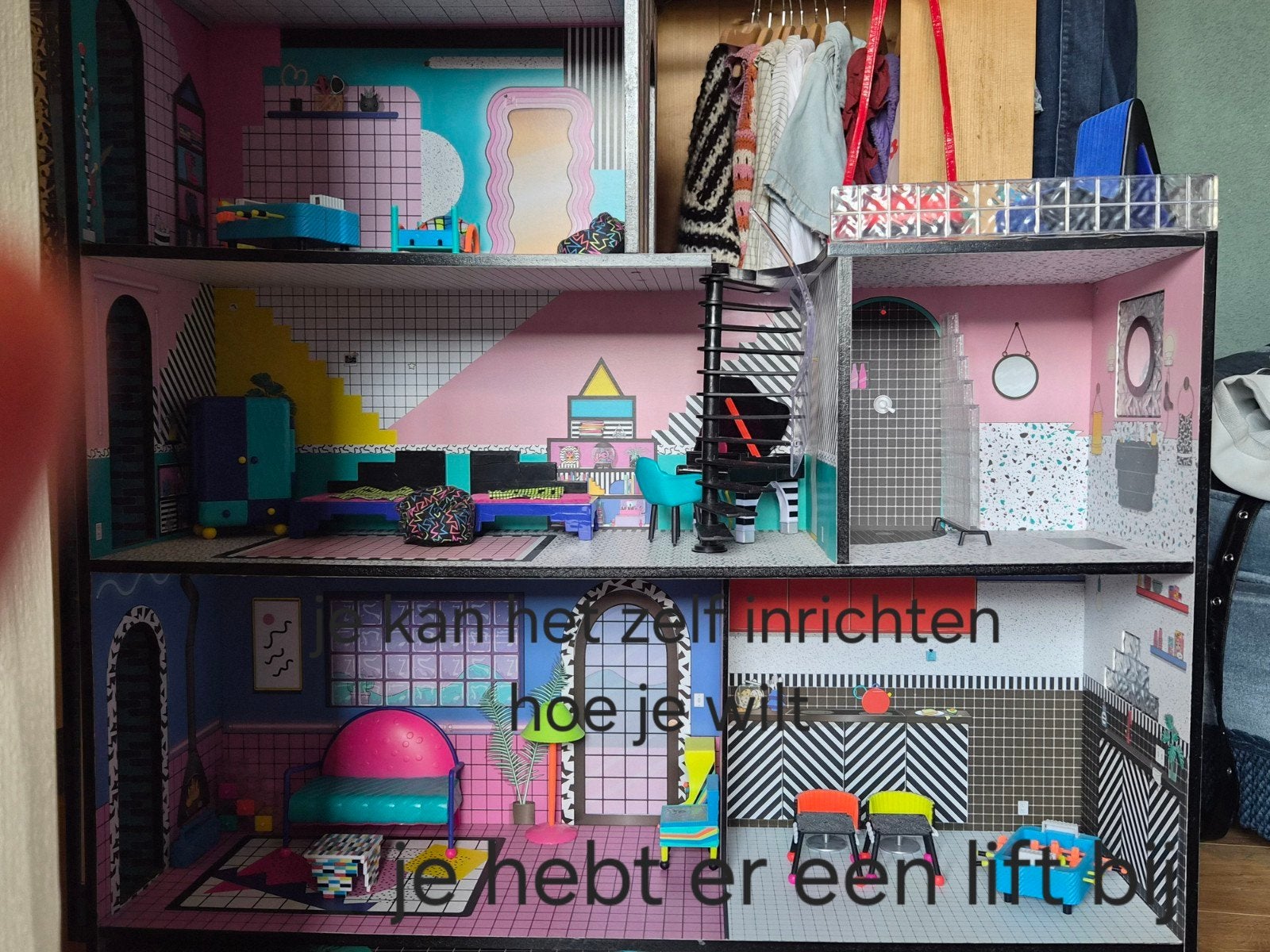 LOL huis, Kinderen en Baby's, Ophalen, Zo goed als nieuw, Poppenhuis