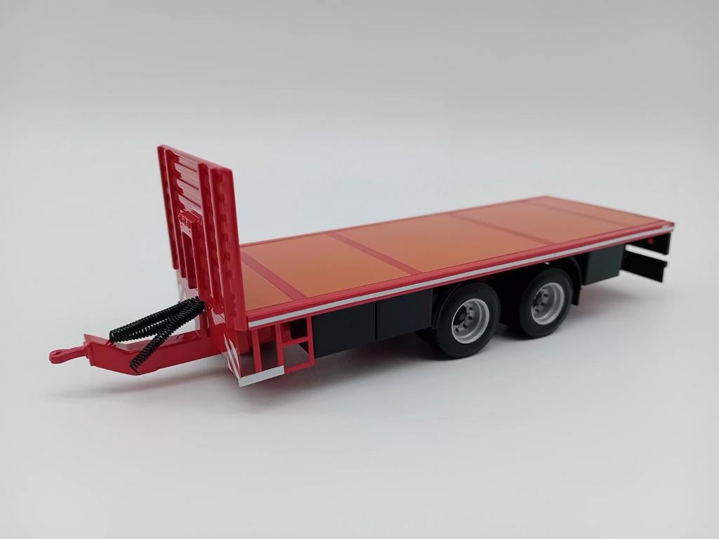 WSI VLAKKE AANHANGER WIPKAR - MAMMOET, Hobby en Vrije tijd, Modelauto's | 1:50, Wsi, ., Nieuw, Ophalen of Verzenden
