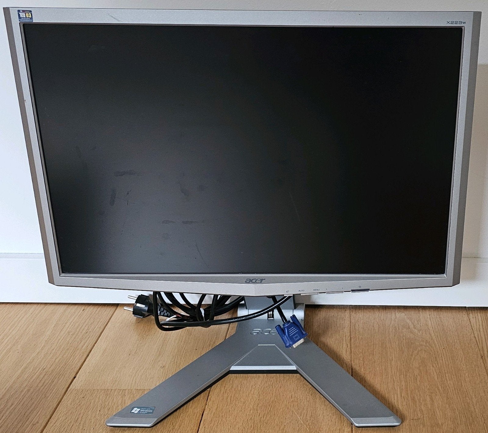 Acer X223Wsr draaibaar computer/laptop scherm 24"inch, Gaming, Draaibaar, Gebruikt, Ophalen of Verzenden