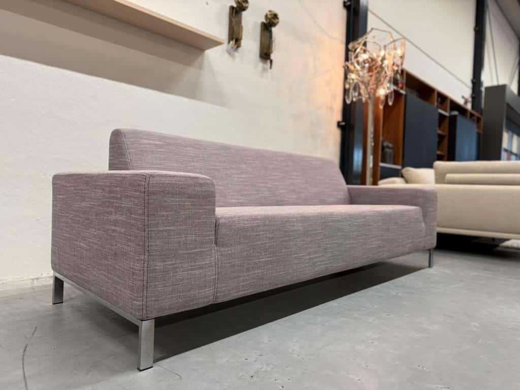 Nieuw Gelderland 6511 3 zits bank Sunniva stof roze wit 232, Ophalen of Verzenden, Rechte bank, Info@gelderlanddesign.com, Gelderland
