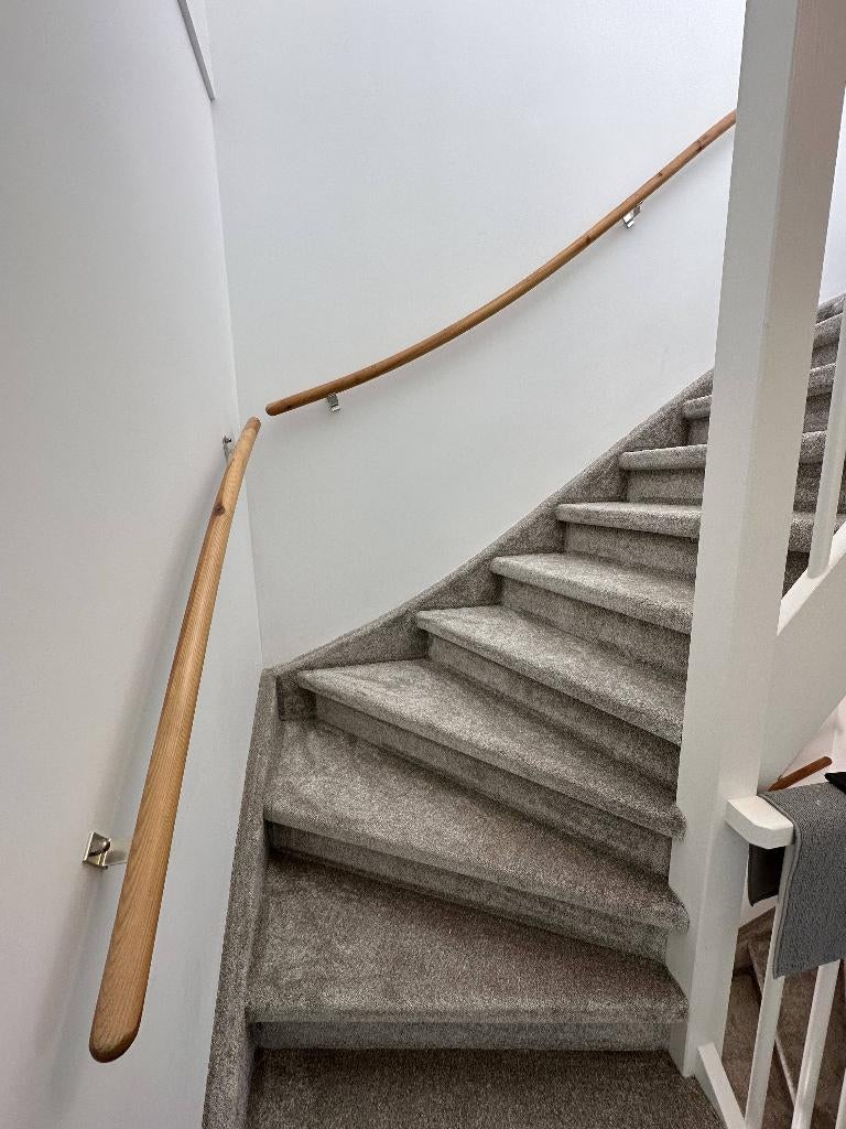 Dicht of open trap stofferen met tapijt – va. € 499,- !, Huis en Inrichting, Stoffering | Vloerbedekking, Nieuw, Tapijt, Wit, Crème