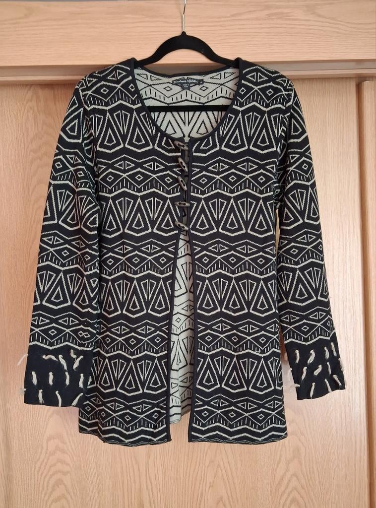 Gudrun Sjödén vest Arktis L, Kleding | Dames, Truien en Vesten, Zo goed als nieuw, Maat 42/44 (L), Zwart, Ophalen of Verzenden