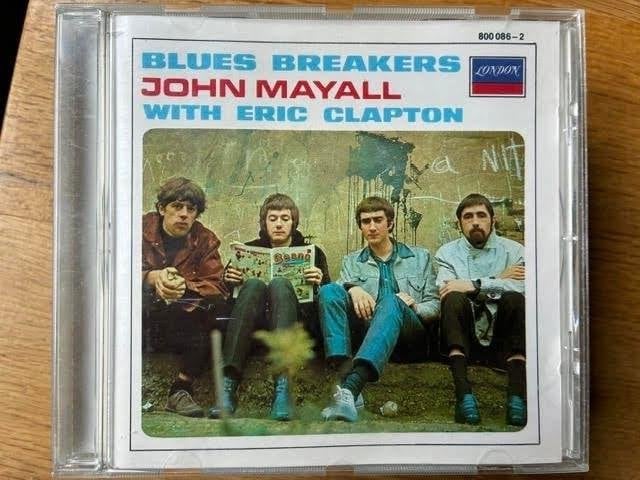 John Mayall with Eric Clapton - Blues Breakers CD, Gebruikt, Blues Rock, Inclusief boekje, Ophalen of Verzenden